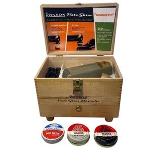 Vintage Ronson Roto-Shine Magnetic Electric Shoe Polished